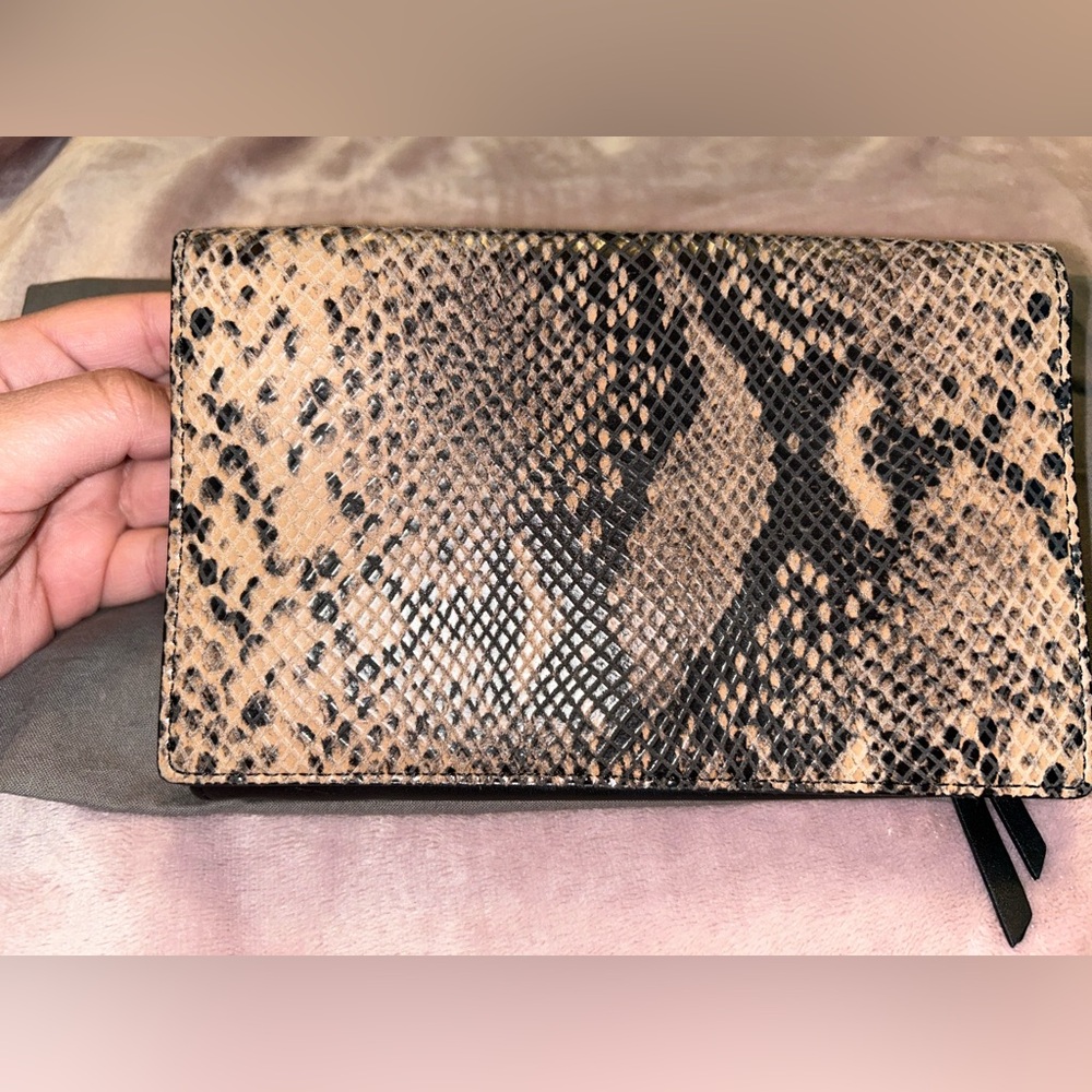 ALLSAINTS Fetch Leather Chain Wallet